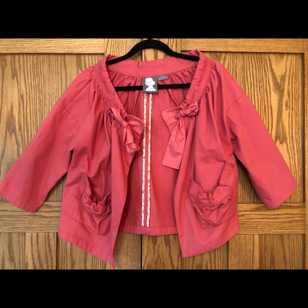 Anthropologie Girls from Savoy Jacket